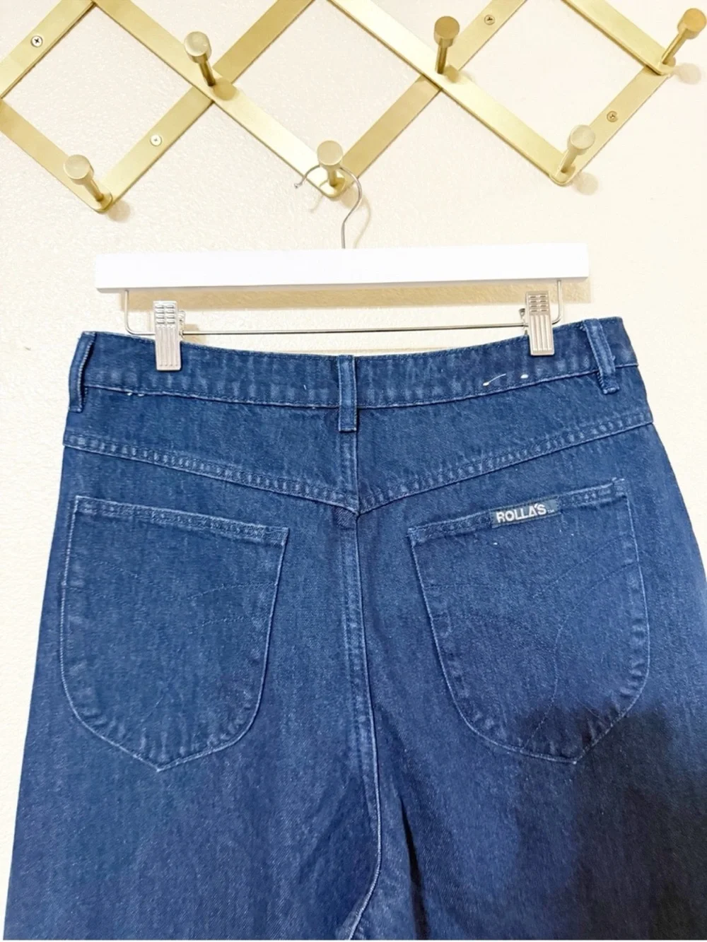 Rollas Studio Flare Button Fly Sailor Free People Shopbop Jeans in Lou Blue 31